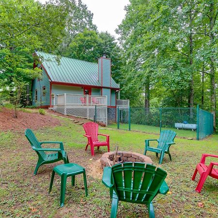 Blue Ridge Getaway With Hot Tub And Seasonal View! Villa Luaran gambar