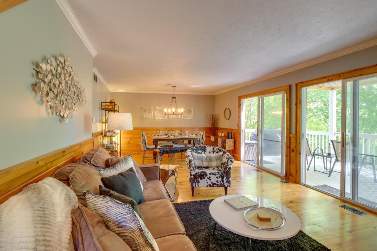 Blue Ridge Getaway With Hot Tub And Seasonal View! Villa Luaran gambar