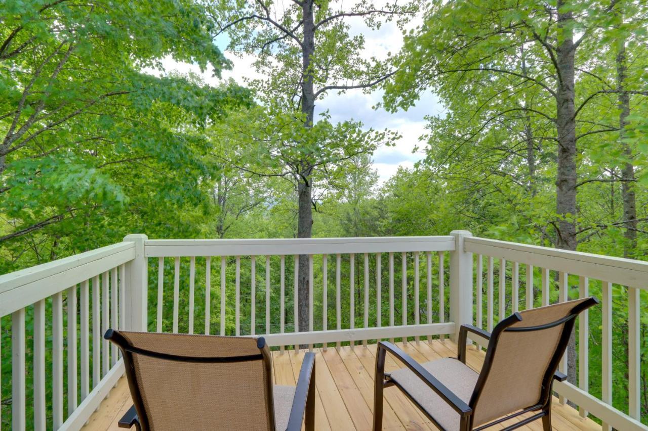 Blue Ridge Getaway With Hot Tub And Seasonal View! Villa Luaran gambar
